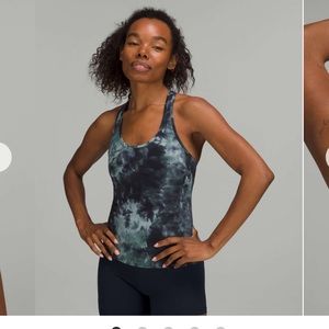 Like new lululemon cool racer back short tank